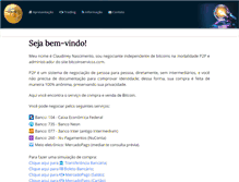 Tablet Screenshot of bitcoinservicos.com